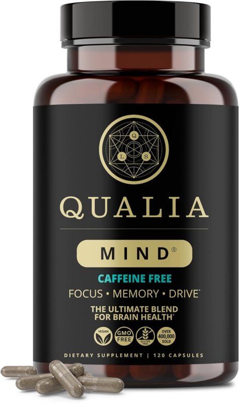 QUALIA MIND NOOTROPIC CAFFEINE FREE - 120 TABLET