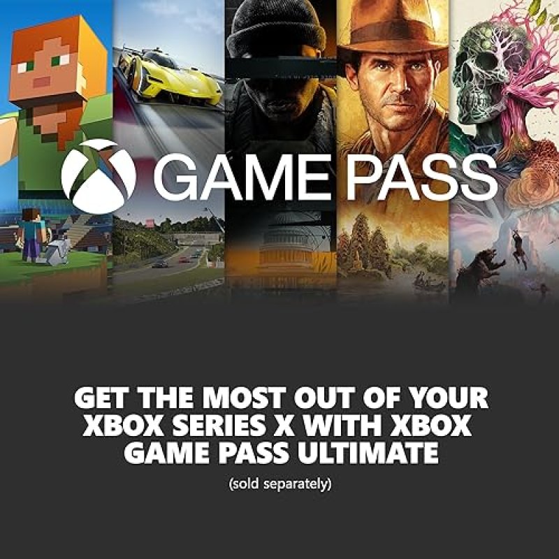 XBOX SERIES X 1TB CONSOLE WITH WIRELESS CONTROLLER TRUE 4K GAMING, 120 FPS, 16GB RAM