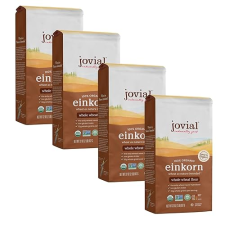 JOVIAL ORGANIC EINKORN WHOLE WHEAT FLOUR 32OZ, NON-GMO, HIGH PROTEIN, SOURDOUGH PASTA