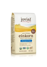 JOVIAL ORGANIC EINKORN FLOUR 32OZ, NON-GMO, HIGH PROTEIN, UNBLEACHED, 10 PACK BREAD PASTA