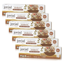 JOVIAL EINKORN ORGANIC WHOLE GRAIN SPAGHETTI - HIGH PROTEIN, NON-GMO, USDA CERTIFIED, 6-PACK