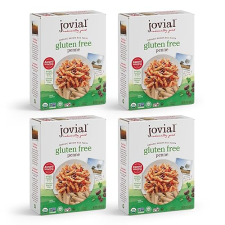 JOVIAL ORGANIC WHOLE GRAIN BROWN RICE PENNE PASTA - GLUTEN DAIRY FREE, MADE IN ITALY, 12OZ 4-PACK