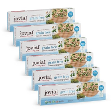 JOVIAL GRAIN-FREE CASSAVA SPAGHETTI - ORGANIC GLUTEN-FREE PALEO PASTA NOODLES, 8OZ, 6 PACK