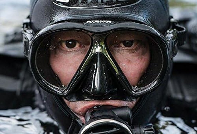 ATOMIC BLACK SUB FRAME MASK STANDARD FIT, DURABLE PROTECTIVE FACE MASK