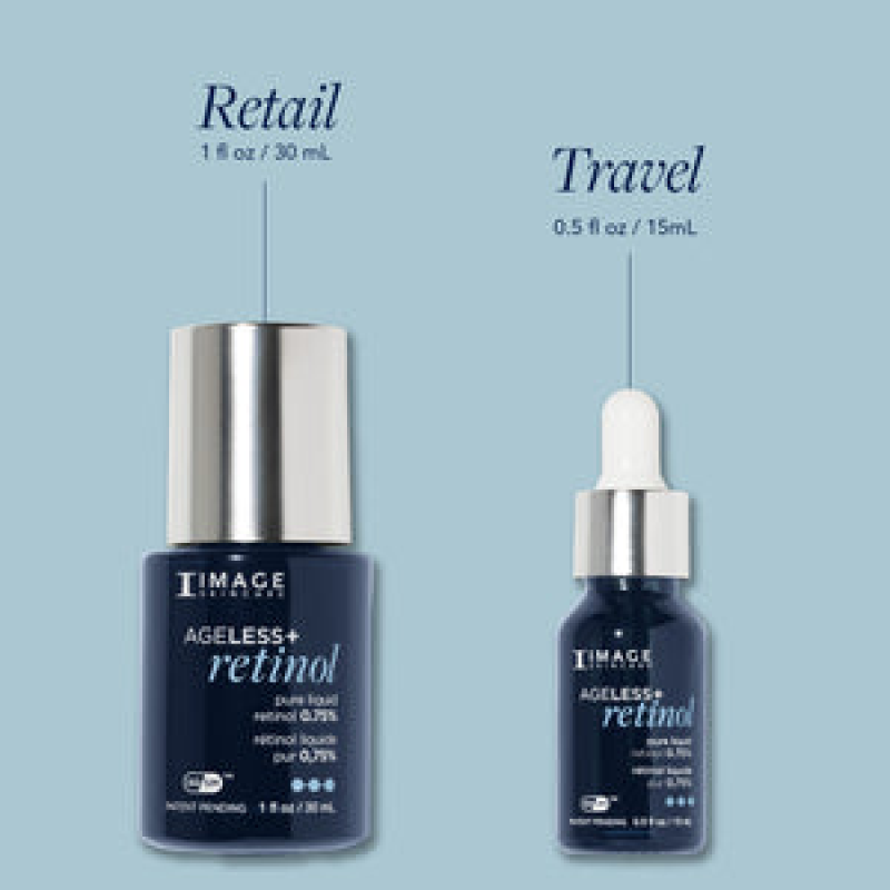 IMAGE SKINCARE AGELESS+ RETINOL PURE LIQUID RETINOL 0.75%