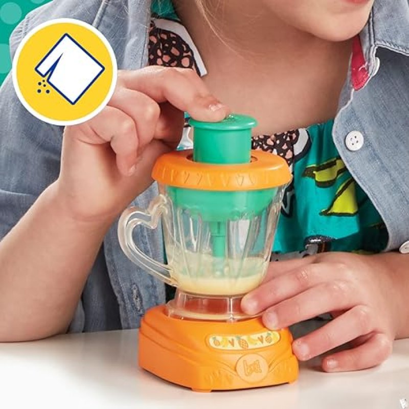 HASBRO BABY ALIVE MAGICAL MIXER BABY DOLL TROPICAL TREAT WITH BLENDER ACCESSORIES, DRINKS, WETS, EATS, BROW