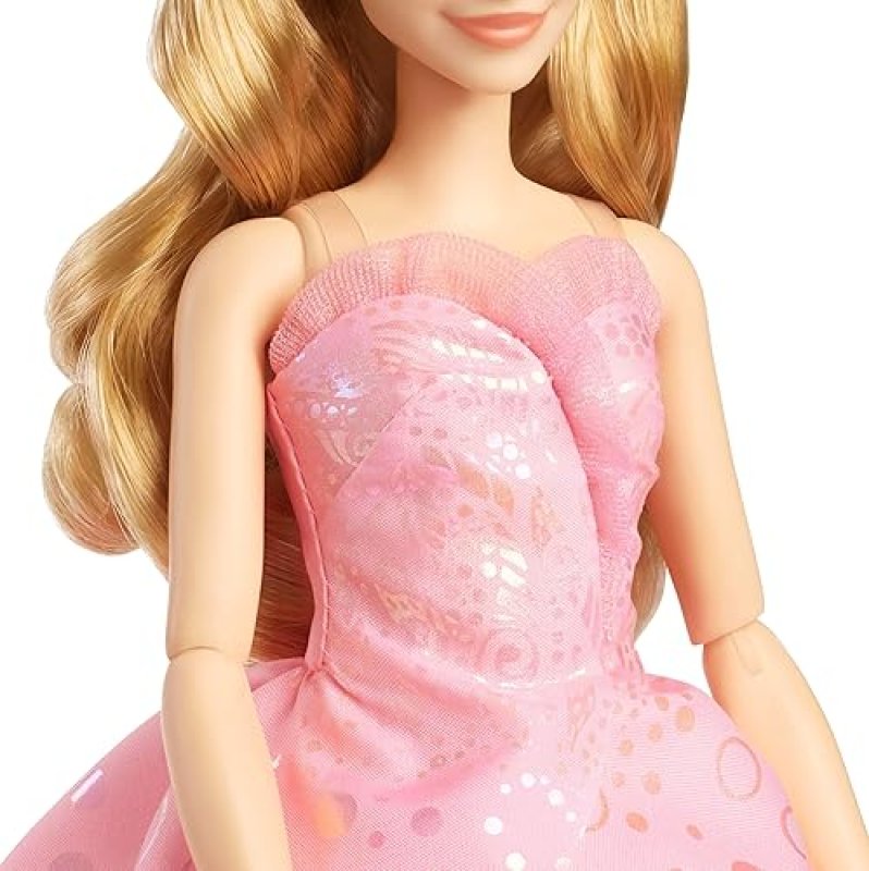 MATTEL UNIVERSAL WICKED DELUXE GLINDA DOLL WITH CROWN SCEPTER MOVIE-INSPIRED FASHION TOY