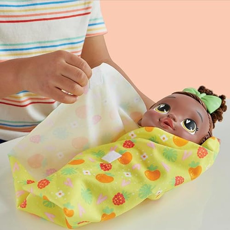 HASBRO BABY ALIVE SNUGGLE BERRY BOO BLACK HAIR 11 WATER BABY DOLL PLAYSET FOR KIDS 3