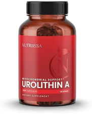 NUTRIISSA UROLITHIN A 1000MG CAPSULES MUSCLE STRENGTH CELLULAR REJUVENATION, VEGAN, 120CT