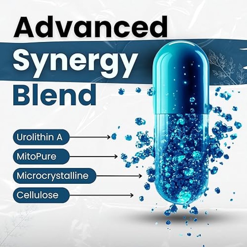 UROLITHIN A SOFTGELS MITOPURE A MITOCHONDRIAL ANTI-AGING SUPPLEMENT FOR MEN WOMEN