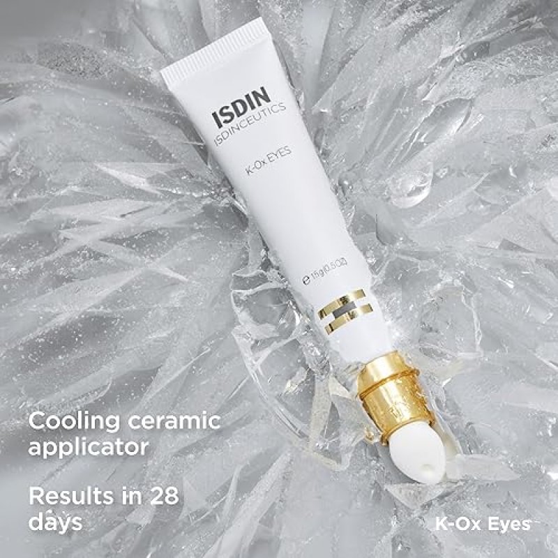 ISDIN ISDINCEUTICS K-OX EYES VITAMIN K OXIDE EYE CREAM FOR DARK CIRCLES UNDER-EYE CARE, 0.5 OZ