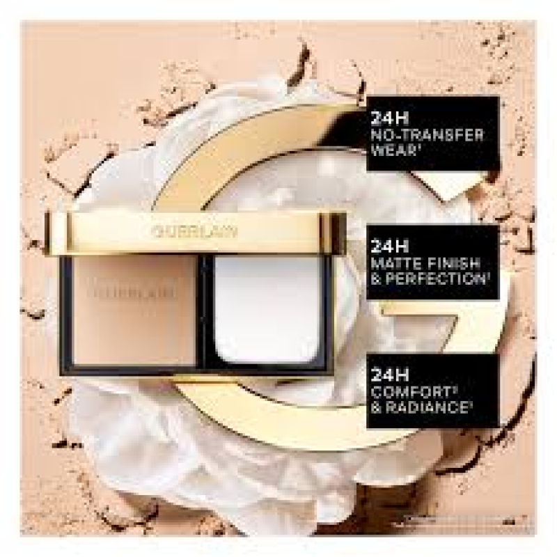 GUERLAIN PARURE GOLD SKIN CONTROL HIGH PERFECTION MATTE COMPACT FOUNDATION