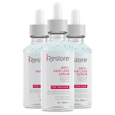 IRESTORE ANTI-HAIR LOSS SERUM - 2OZ / 60ML - 3'LU PAKET