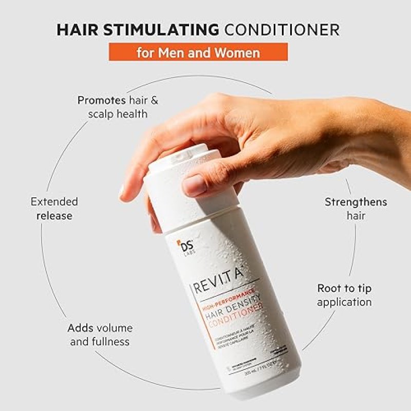 REVITA SHAMPOO CONDITIONER 205ML VOLUMIZING, THICKENING, SULFATE SILICONE FREE