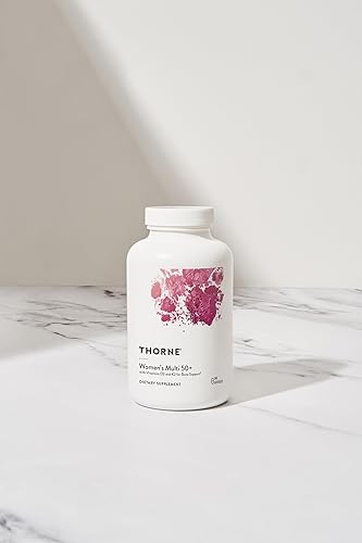 THORNE WOMENS MULTI 50 MULTIVITAMIN - HEART, BRAIN, BONE IMMUNE SUPPORT - 180 CAPS
