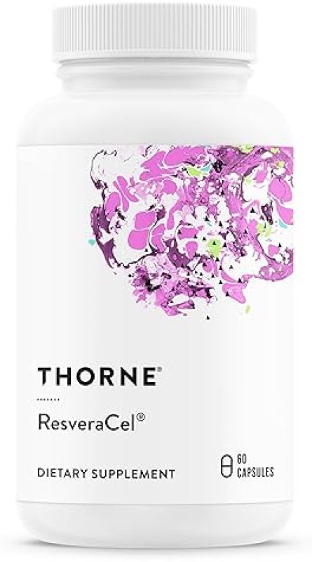 THORNE RESVERACEL NICOTINAMIDE RIBOSIDE WITH QUERCETIN RESVERATROL SUPPORTS HEALTHY AGING