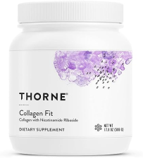 THORNE COLLAGEN FIT UNFLAVORED PEPTIDES POWDER WITH NICOTINAMIDE RIBOSIDE - 30 SERVINGS