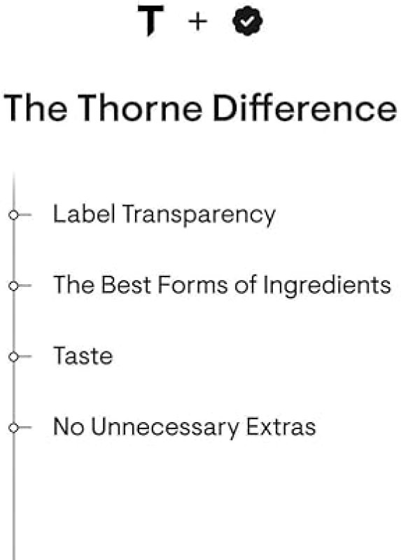 THORNE DAILY GREENS PLUS POWDER MATCHA, SPIRULINA, MORINGA ADAPTOGENS, MINT FLAVOR, 30 SERVINGS