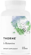 THORNE L-GLUTAMINE CAPSULES AMINO ACID SUPPLEMENT FOR GUT HEALTH IMMUNE SUPPORT, 90 COUNT