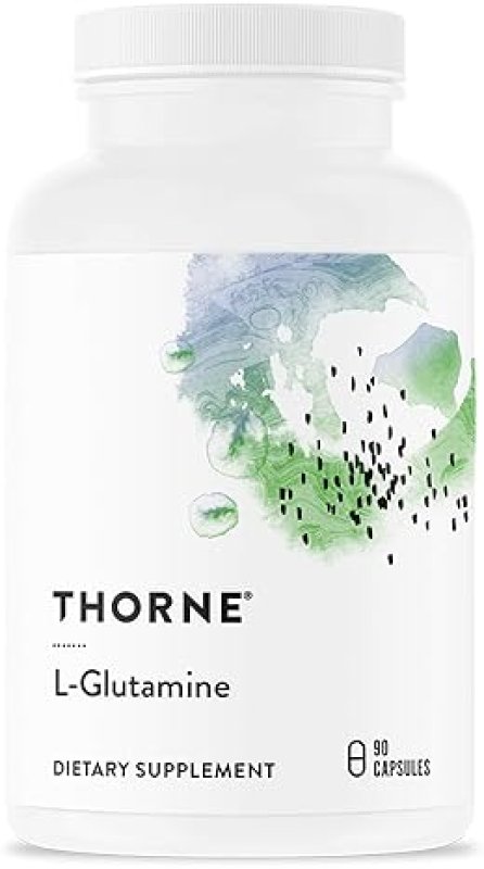THORNE L-GLUTAMINE CAPSULES AMINO ACID SUPPLEMENT FOR GUT HEALTH IMMUNE SUPPORT, 90 COUNT