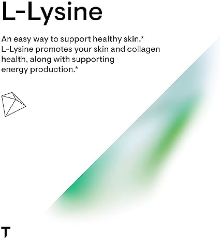 THORNE LYSINE 500MG CAPSULES ESSENTIAL AMINO ACID FOR SKIN, ENERGY IMMUNE SUPPORT, 60CT