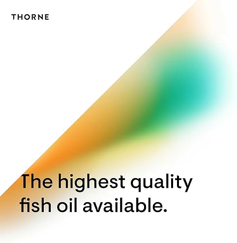 THORNE OMEGA-3 WITH COQ10 - EPA DHA SUPPLEMENT - 90 GELCAPS FOR HEART BRAIN HEALTH