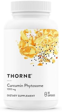 THORNE CURCUMIN PHYTOSOME 1000 MG MERIVA - HIGH ABSORPTION JOINT INFLAMMATION SUPPORT - 60 CAPS