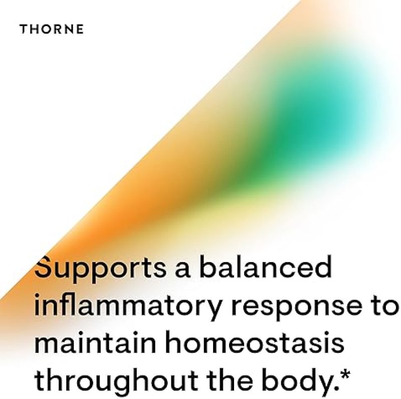 THORNE PRO-RESOLVING MEDIATORS WITH EPA DHA SUPPORTS BRAIN HEALTH BALANCED RESPONSE 60 GELCAPS
