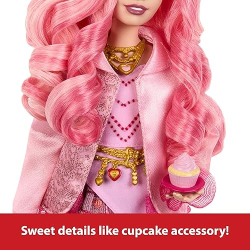 MATTEL DISNEY DESCENDANTS BRIDGET FASHION DOLL ACCESSORIES YOUNG QUEEN OF HEARTS TOY