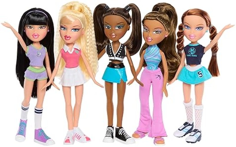 MGA ENTERTAINMENT BRATZ PLAY SPORTZ YASMIN GYMNASTICS FASHION DOLL WITH ACCESSORIES KIDS TOY GIFT SET