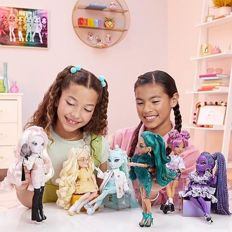 MGA ENTERTAINMENT RAINBOW HIGH SHADOW HIGH ZOOEY ELECTRA LIGHT GREEN DOLL WITH 10 ACCESSORIES GIFT FOR KIDS 4-12