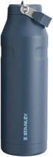 STANLEY ICEFLOW FLIP STRAW 2.0 50OZ INSULATED STAINLESS STEEL WATER BOTTLE, NAVY, BPA-FREE