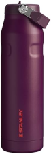 STANLEY ICEFLOW FLIP STRAW 36OZ WATER BOTTLE INSULATED STAINLESS STEEL, LEAK-RESISTANT, BPA-FREE