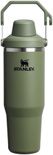 STANLEY ICEFLOW 2.0 30OZ INSULATED STAINLESS STEEL TUMBLER WITH HANDLE LEAKPROOF LID - DRIED PINE