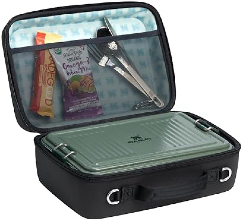 STANLEY ALL DAY MIDI LUNCH BOX 6.3QT INSULATED, CRUSH RESISTANT, ADJUSTABLE STRAP, BPA-FREE