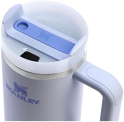 STANLEY QUENCHER 30OZ INSULATED STAINLESS STEEL TUMBLER WITH HANDLE, STRAW FLOWSTATE LID