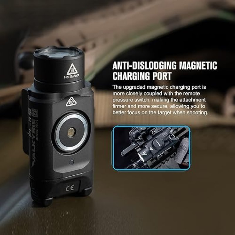 OLIGHT PL-3R VALKYRIE 1500 LUMEN RECHARGEABLE TACTICAL LED WEAPON LIGHT FOR 1913 PICATINNY RAIL