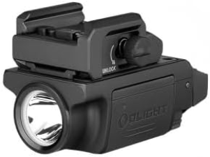 OLIGHT PL-MINI 3 VALKYRIE 600 LUMENS TACTICAL PISTOL LIGHT WITH RECHARGEABLE BATTERIES, BLACK