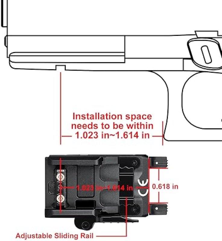 OLIGHT PL-MINI 2 VALKYRIE 600 LUMENS USB RECHARGEABLE COMPACT HUNTING FLASHLIGHT WITH RAIL