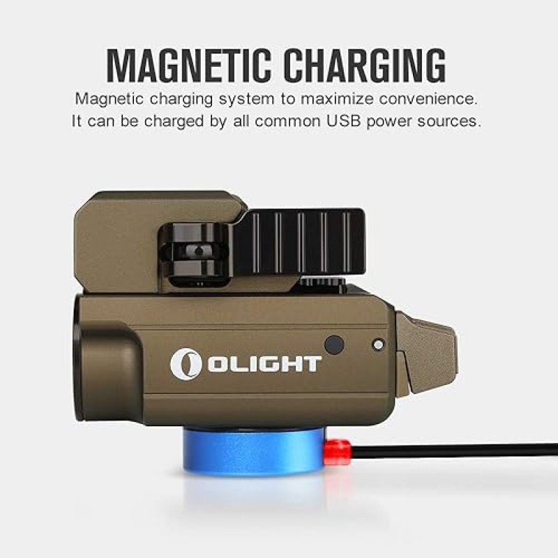 OLIGHT PL-MINI 2 VALKYRIE 600 LUMENS USB RECHARGEABLE COMPACT HUNTING FLASHLIGHT WITH RAIL