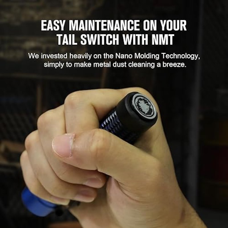 OLIGHT WARRIOR MINI3 1750L RECHARGEABLE TACTICAL FLASHLIGHT WITH DUAL SWITCH PROXIMITY SENSOR