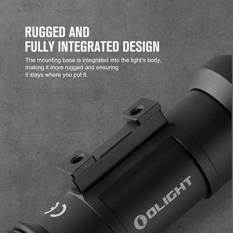 OLIGHT JAVELOT TAC M 1000 LUMEN RECHARGEABLE TACTICAL FLASHLIGHT WITH MLOK RAIL MOUNT REMOTE SWITCH