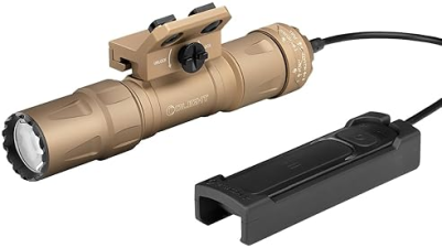 OLIGHT ODIN S 1500 LUMEN RECHARGEABLE TACTICAL WEAPON LIGHT MLOK RAIL MOUNT DESERT TAN