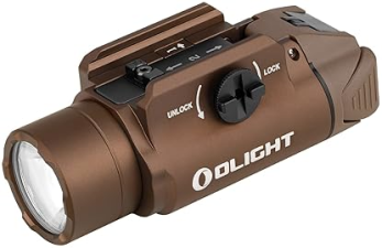 OLIGHT PL-3S VALKYRIE 1000 LUMEN COMPACT TACTICAL WEAPON LIGHT FOR 1913 PICATINNY RAIL TAN