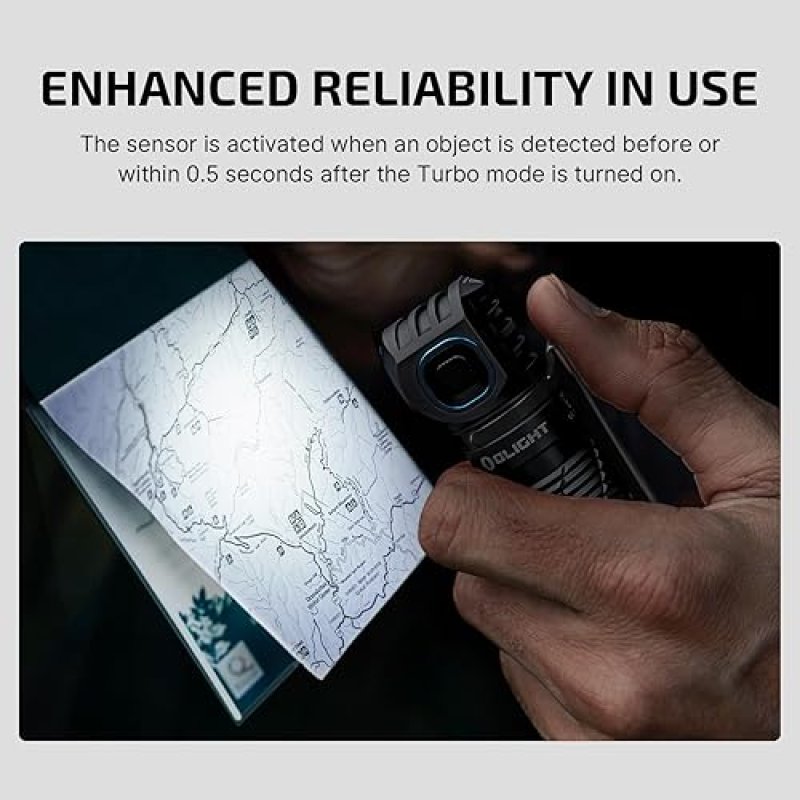 OLIGHT PERUN 3 RECHARGEABLE 3000 LUMENS LED HEADLAMP WITH RED LIGHT, WATERPROOF HEADBAND