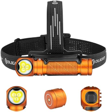 OLIGHT PERUN 3 RECHARGEABLE 3000 LUMENS LED HEADLAMP WITH RED LIGHT, WATERPROOF HEADLIGHT FOR CAMPIN