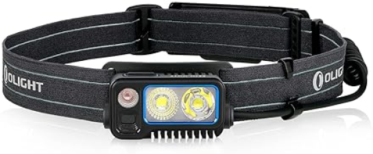 OLIGHT ARRAY 2 PRO 1500 LUMENS USB-C RECHARGEABLE HEADLAMP WITH RED LIGHT MOTION SENSOR