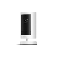 RING OUTDOOR CAM PLUS BATTERY - 2K WIDE-ANGLE VIDEO, FULL-COLOR NIGHT VISION, WHITE