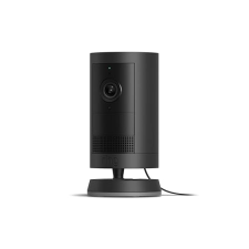 RING OUTDOOR CAM PLUS PLUG-IN 2K WIDE-ANGLE VIDEO, FULL-COLOR NIGHT VISION, BLACK
