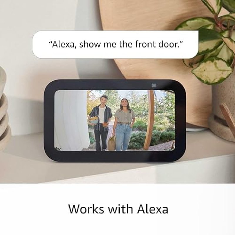 RING BATTERY-POWERED VIDEO DOORBELL WITH RING INDOOR CAM 2ND GEN WHITE, SMART HOME SECURITY